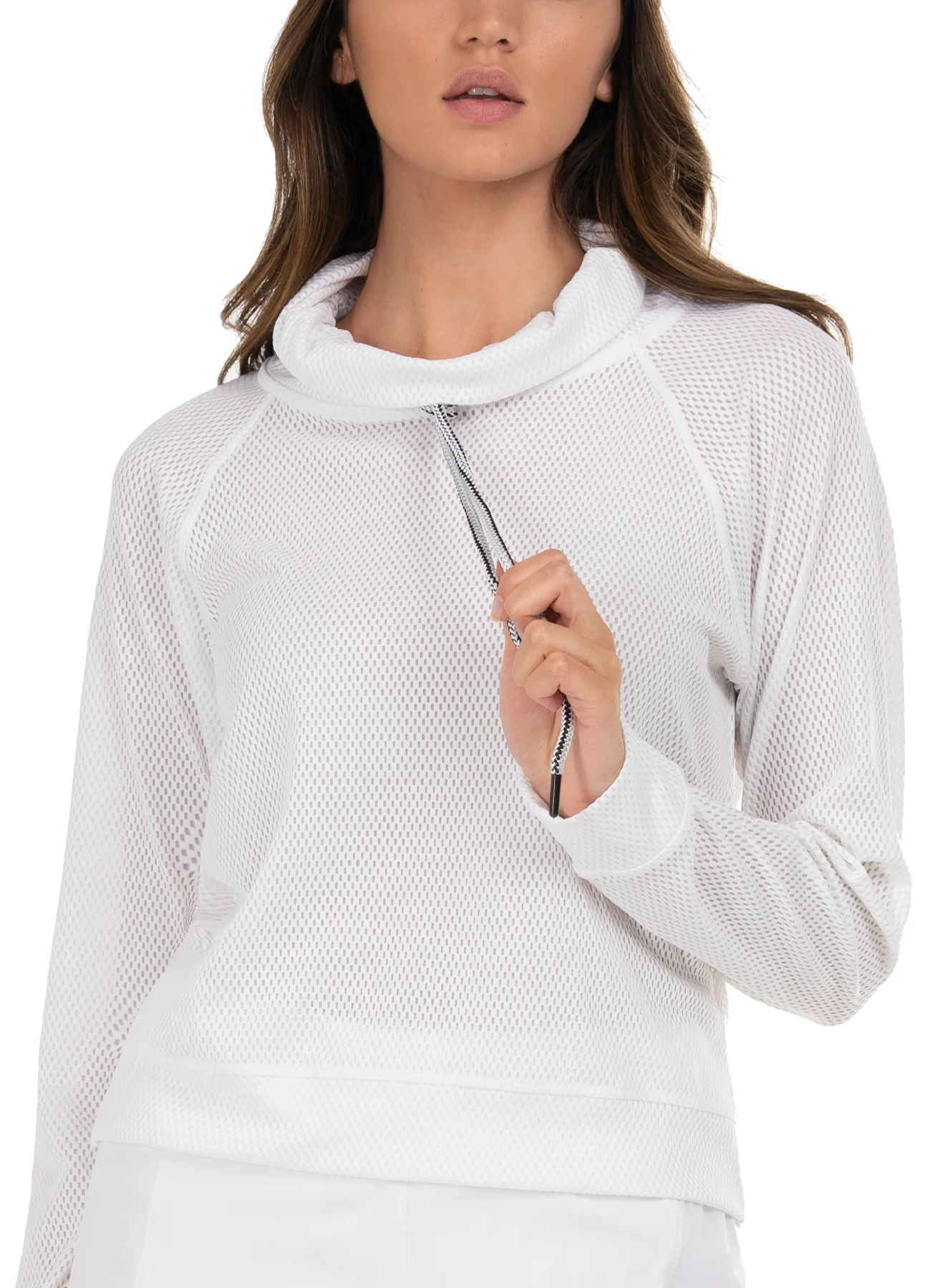 High Neck Pullover Long Sleeve - Image 4