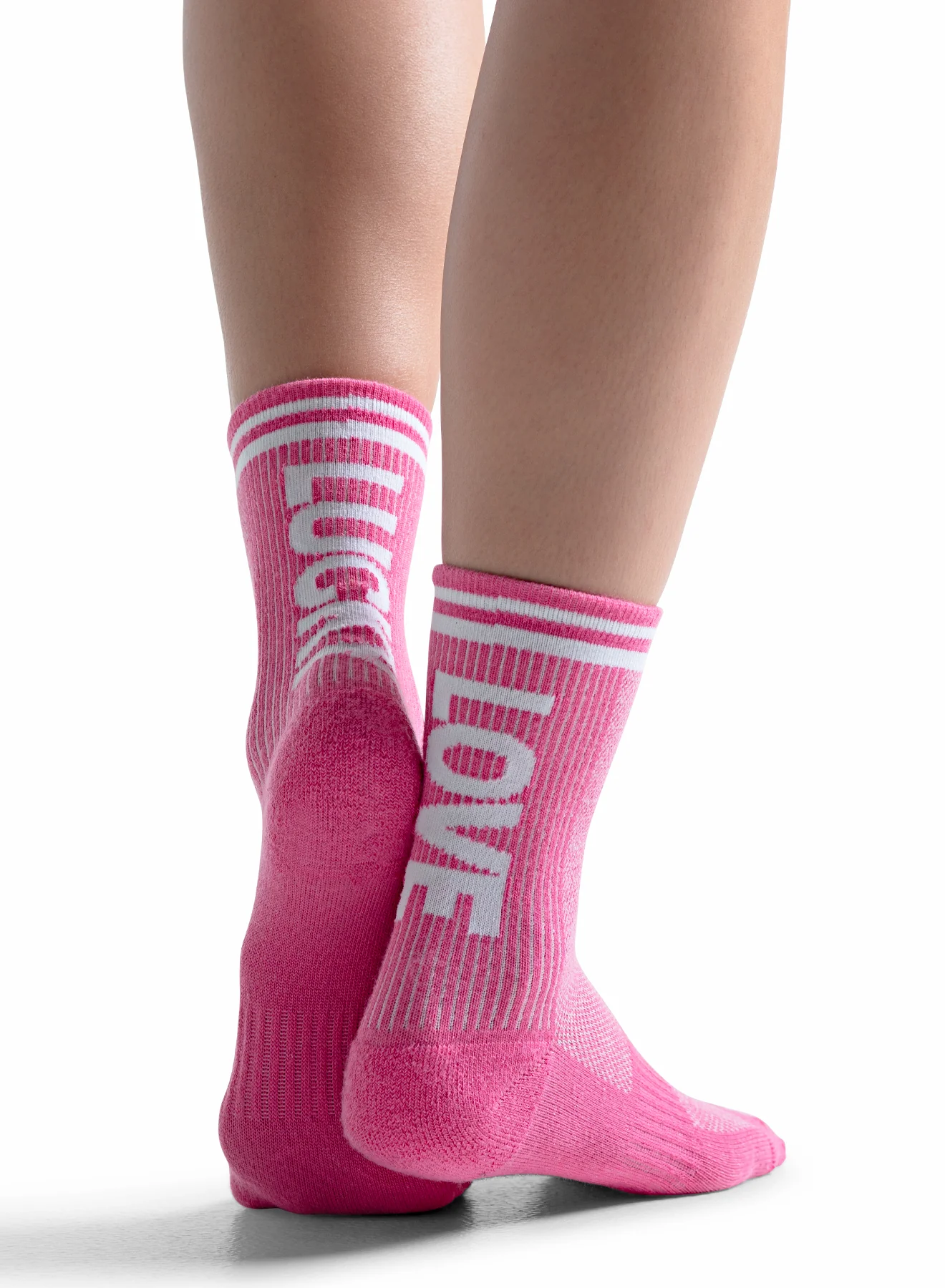 Lucky In Love Crew Socks - Image 4