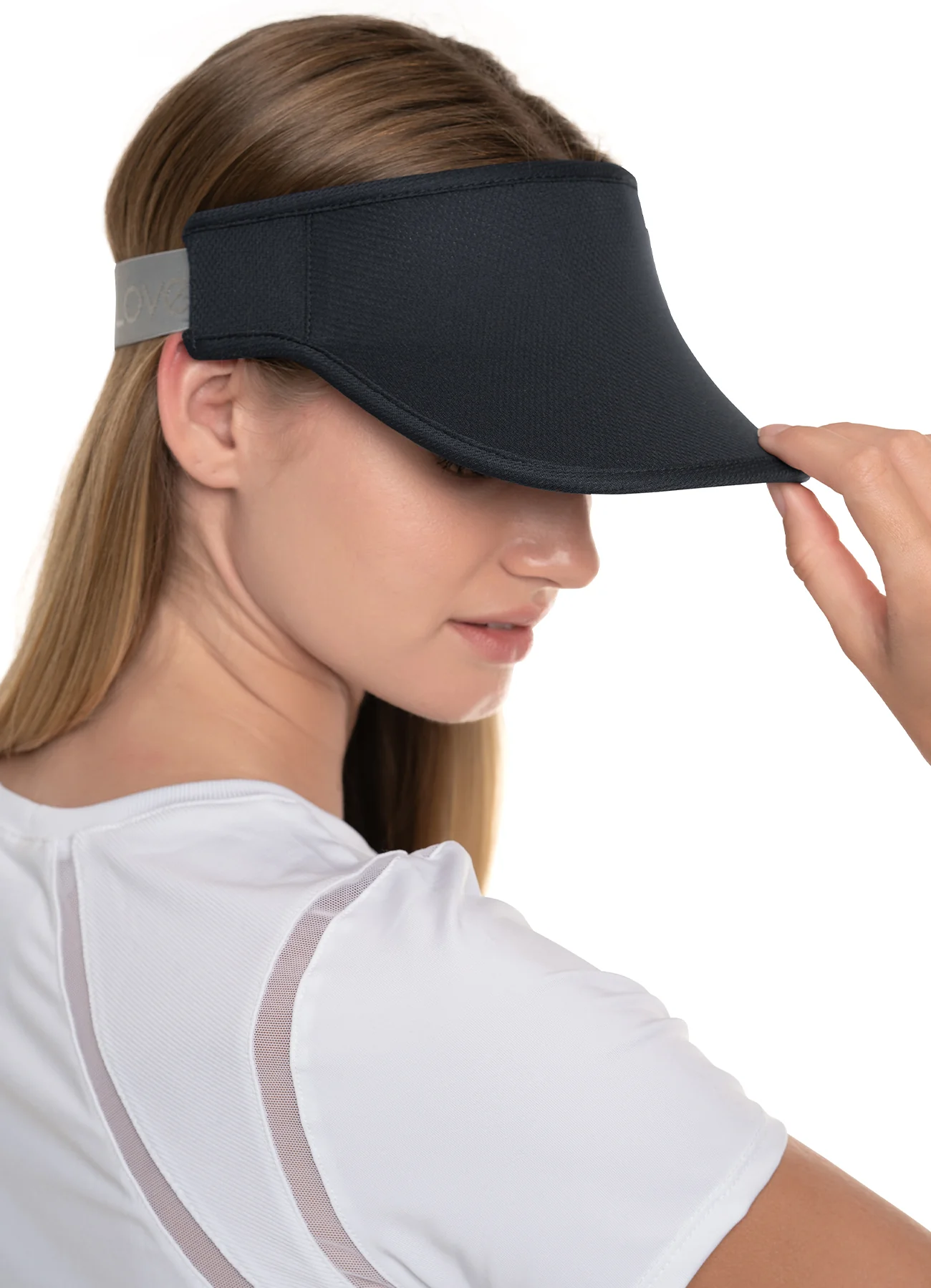 Lucky Logo Stretch Visor - Image 3