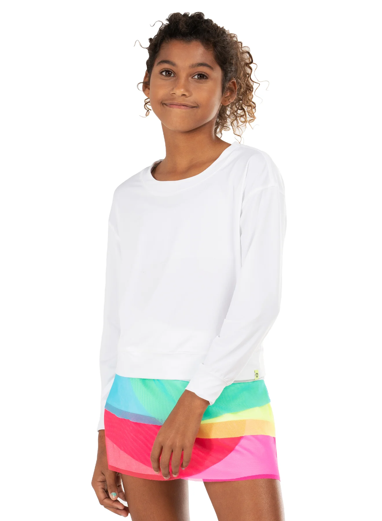 Mesh Scallop Skirt - Girls - Image 4